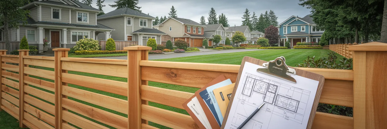 HOA Fence Rules in Snohomish County: What Every Homeowner Needs to Know