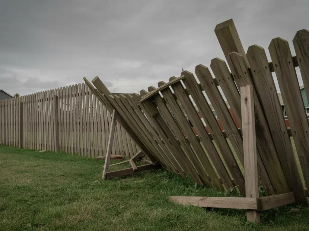 Leaning or Unstable Structure