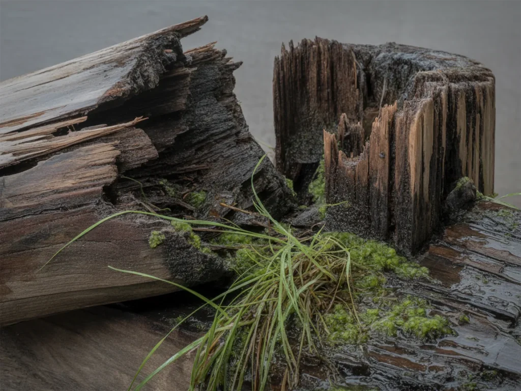 Severe Wood Rot or Insect Damage